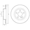 MERCE 246423OO12 Brake Disc